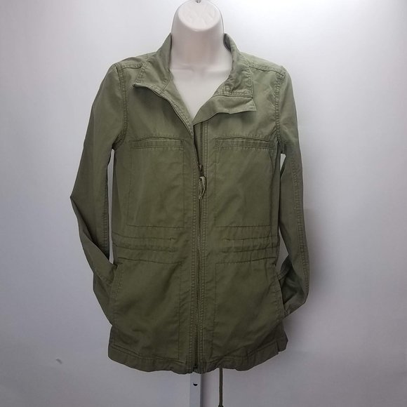 J. Crew Jackets & Blazers - J. Crew Cargo Utility Jacket XS Green